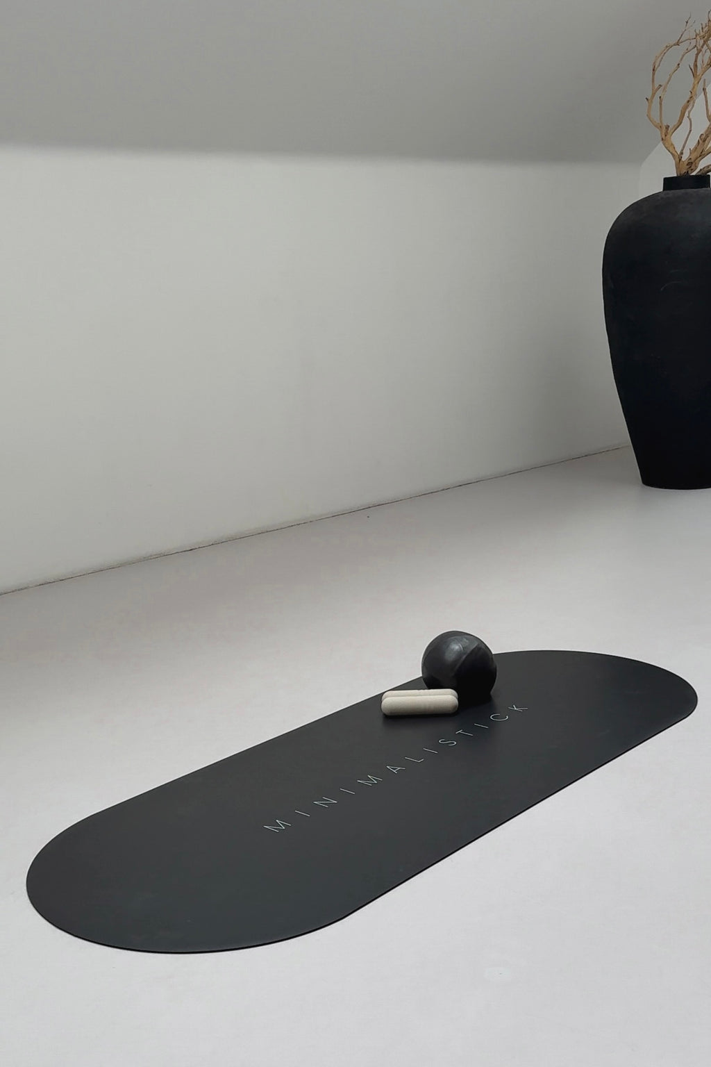 Oválna Podložka na Cvičenie Brown