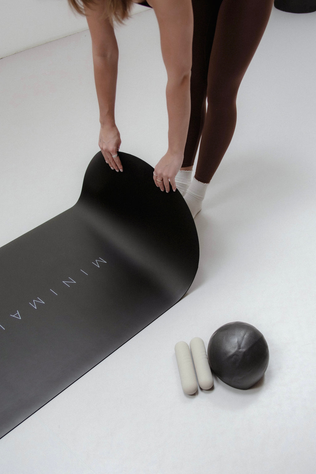 Oválna Podložka na Cvičenie Brown