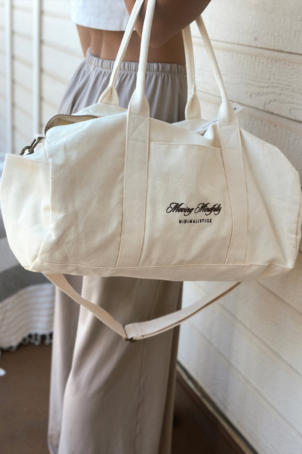 Bavlněná Duffle Bag Taška