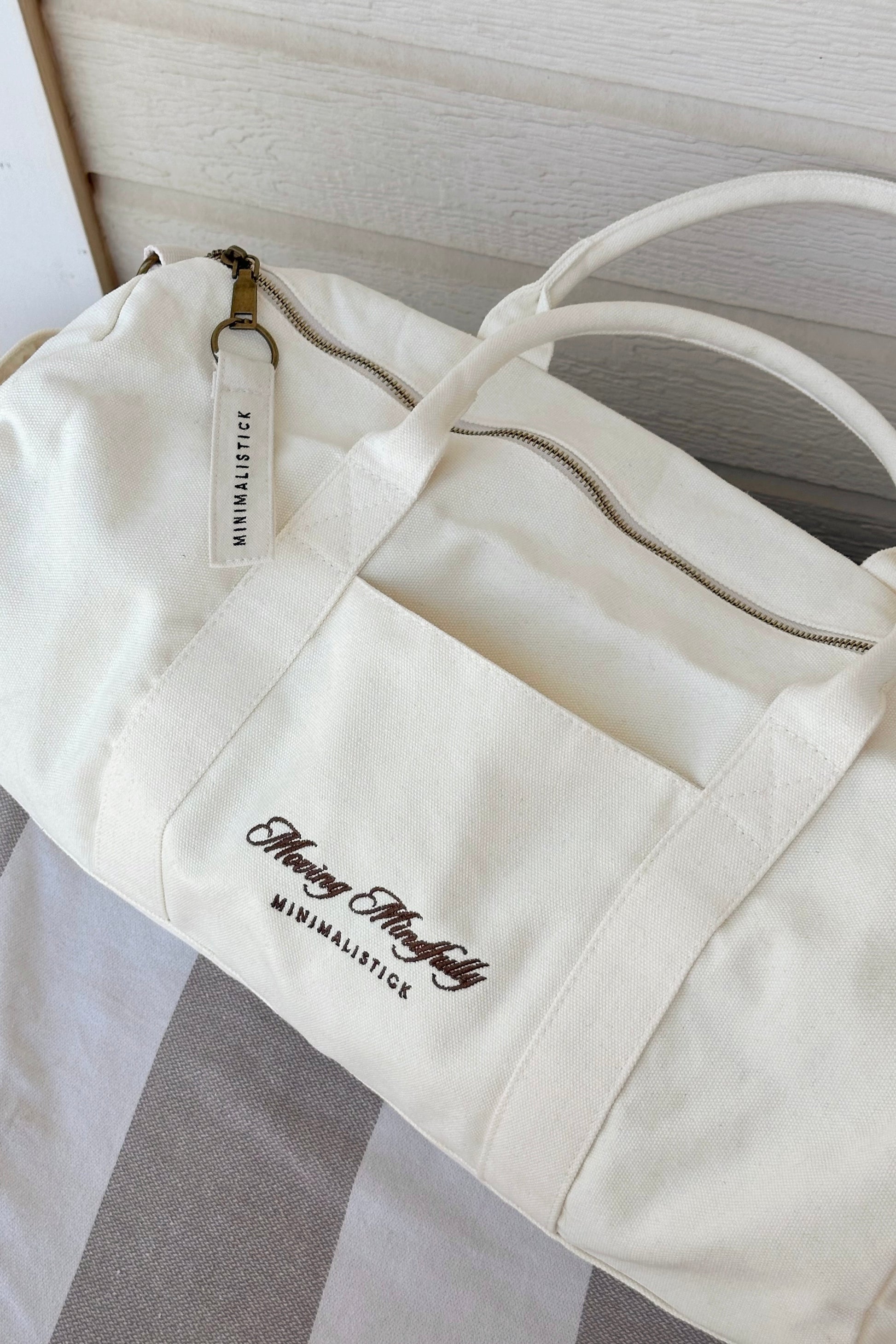 Bavlněná Duffle Bag Taška